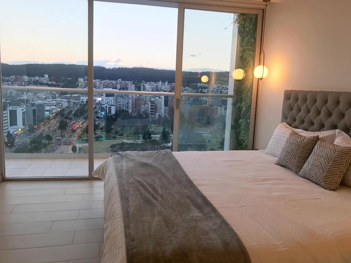 Suite Apartamento Espectacular Vista La Carolina - One Quito Ngoại thất bức ảnh